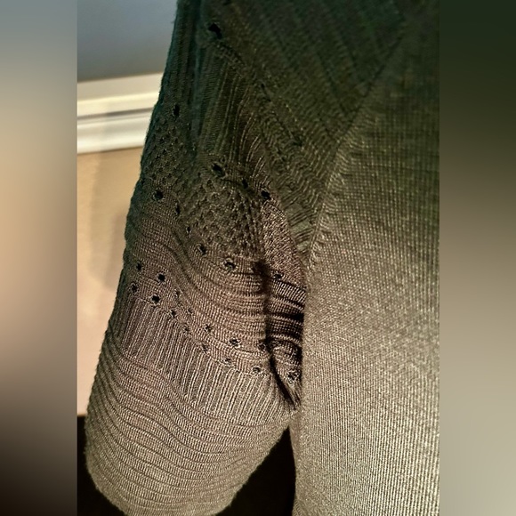 NWT Jessica Howard Women's Sweater Dress in Hunter Green.  Size Large - Picture 8 of 13